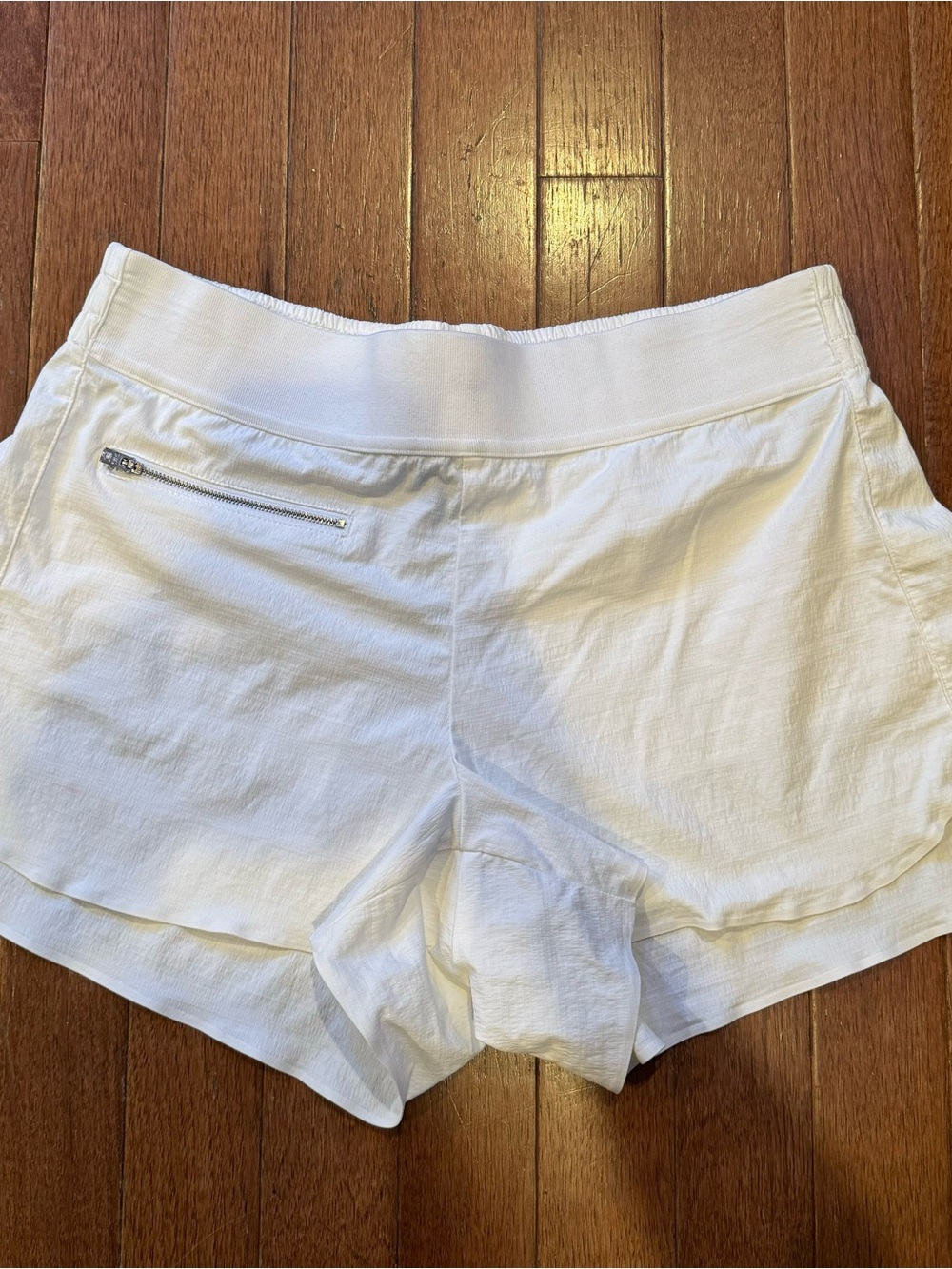 Athleta White Athletic Shorts